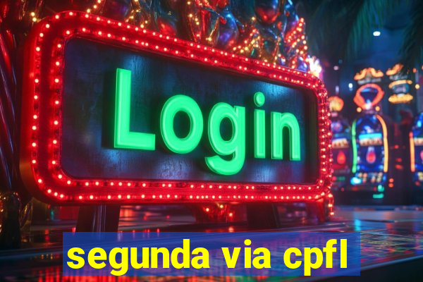 segunda via cpfl